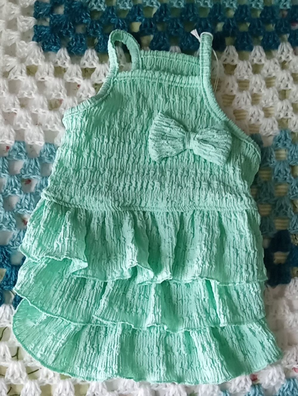 Mint Green Medium Pet Dress